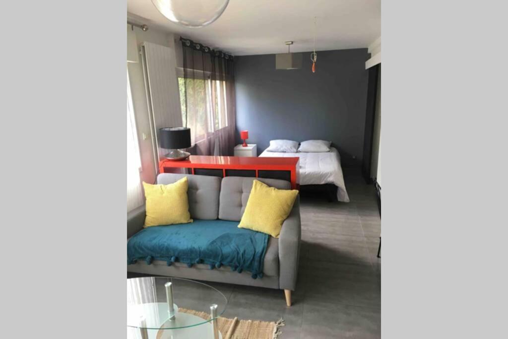 Bel Appartement En Rez De Jardin, 10Min Centre Et 300M Quais De Seine Wifi Ρουέν Εξωτερικό φωτογραφία
